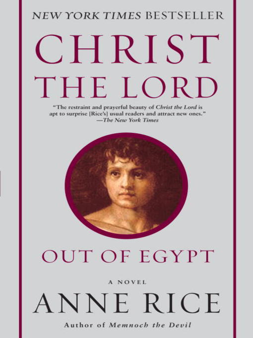 Title details for Out of Egypt by Anne Rice - Available